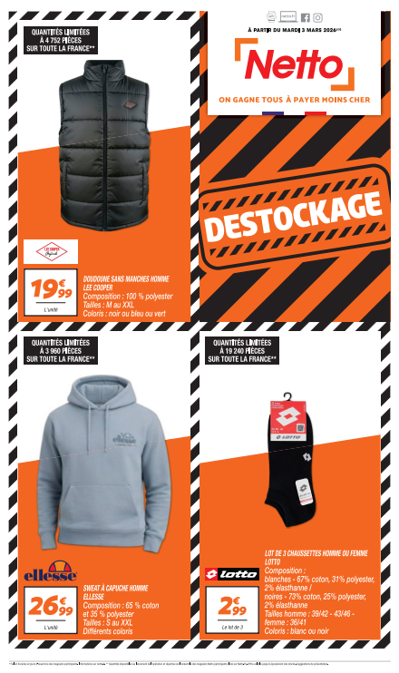 Catalogue Netto de cette semaine promos