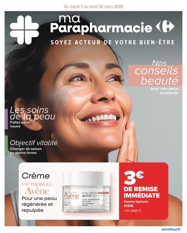 Catalogue Parapharmacie Carrefour