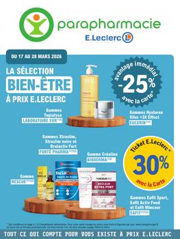 Catalogue Parapharmacie Leclerc