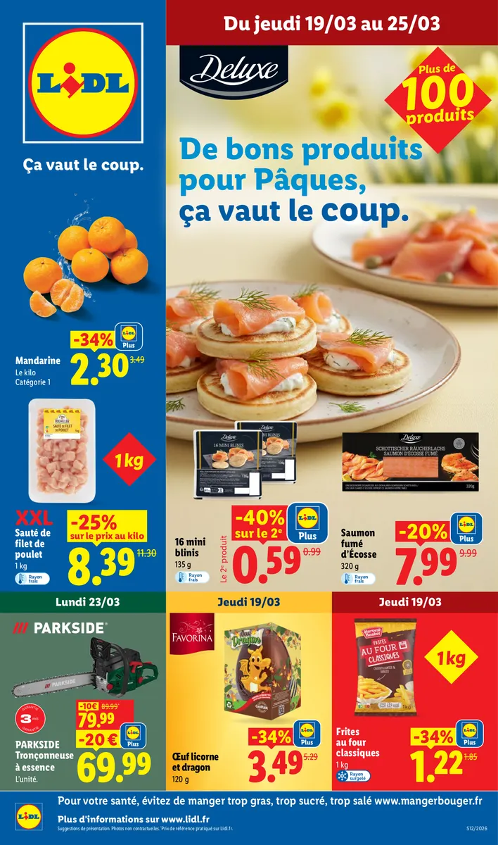 Catalogue Lidl cette semaine