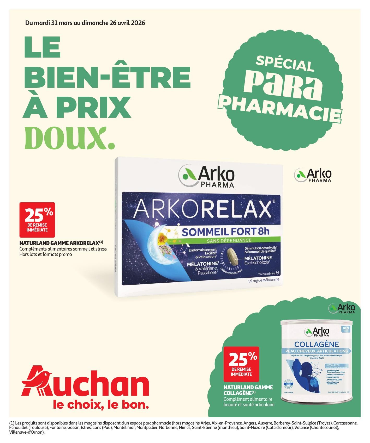 auchan catalogue auchan parapharmacie - page 1