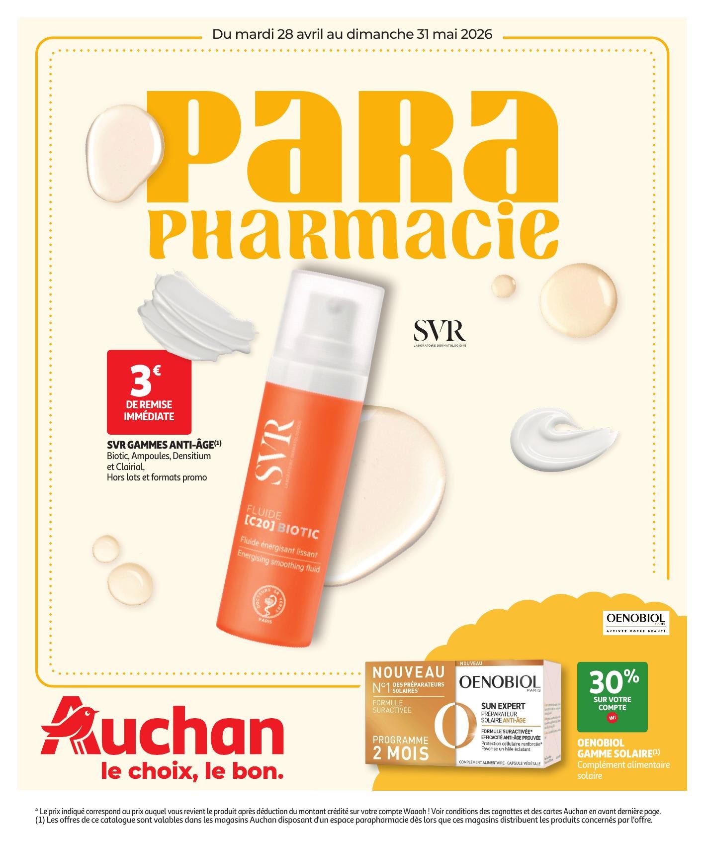 auchan catalogue auchan parapharmacie - page 1
