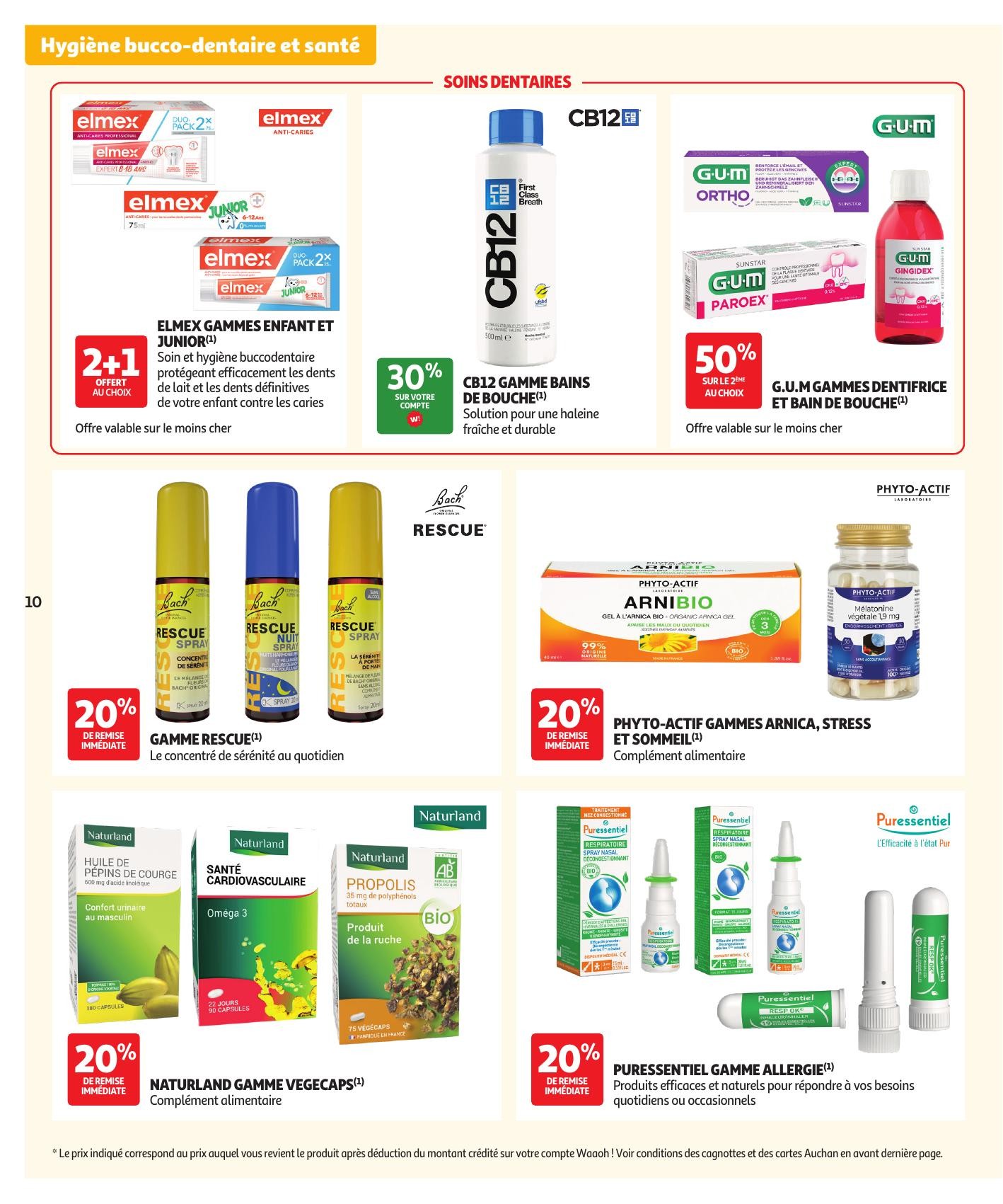 auchan catalogue auchan parapharmacie - page 10
