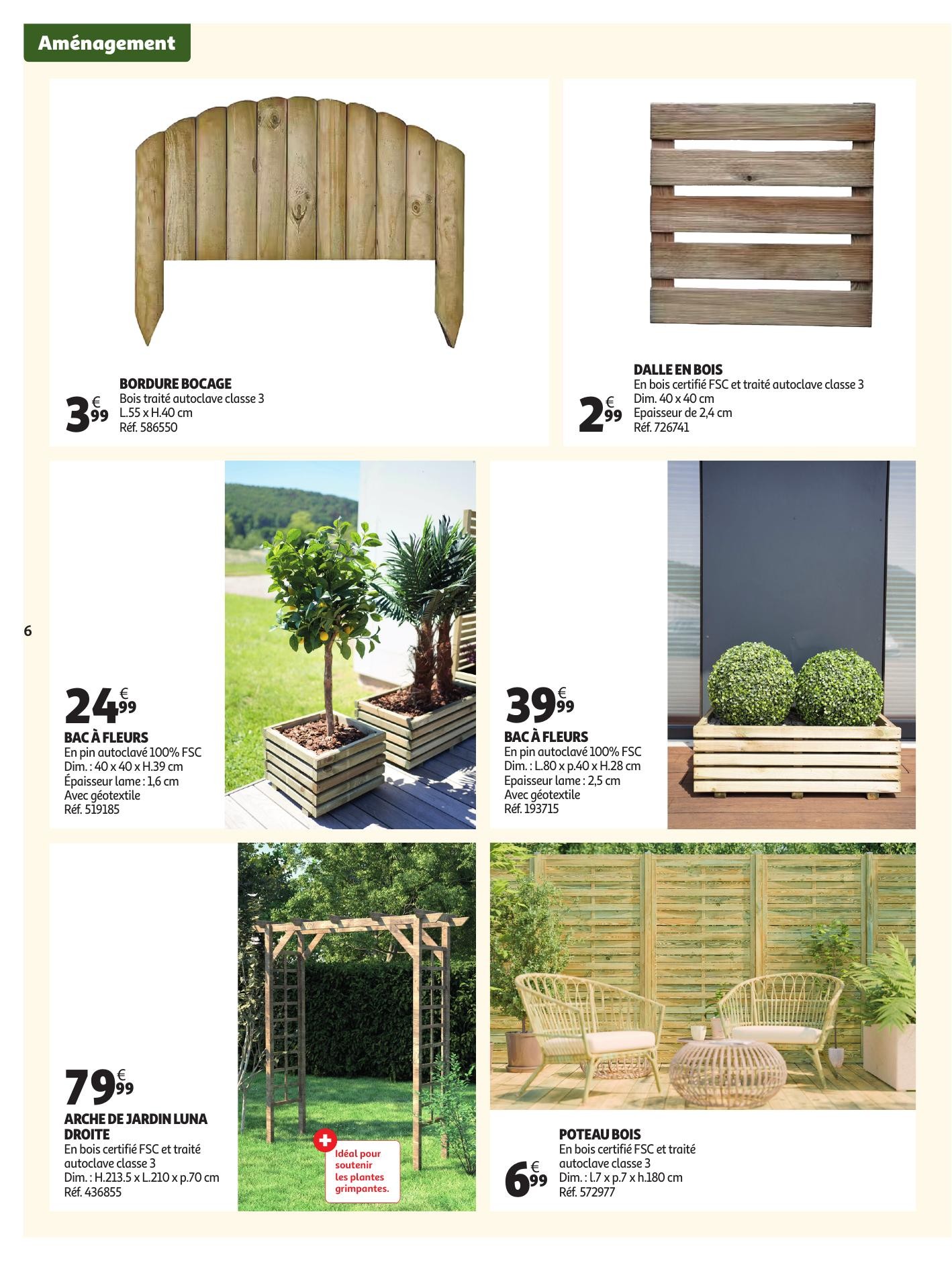 auchan catalogue jardinage meubles jardin - page 6