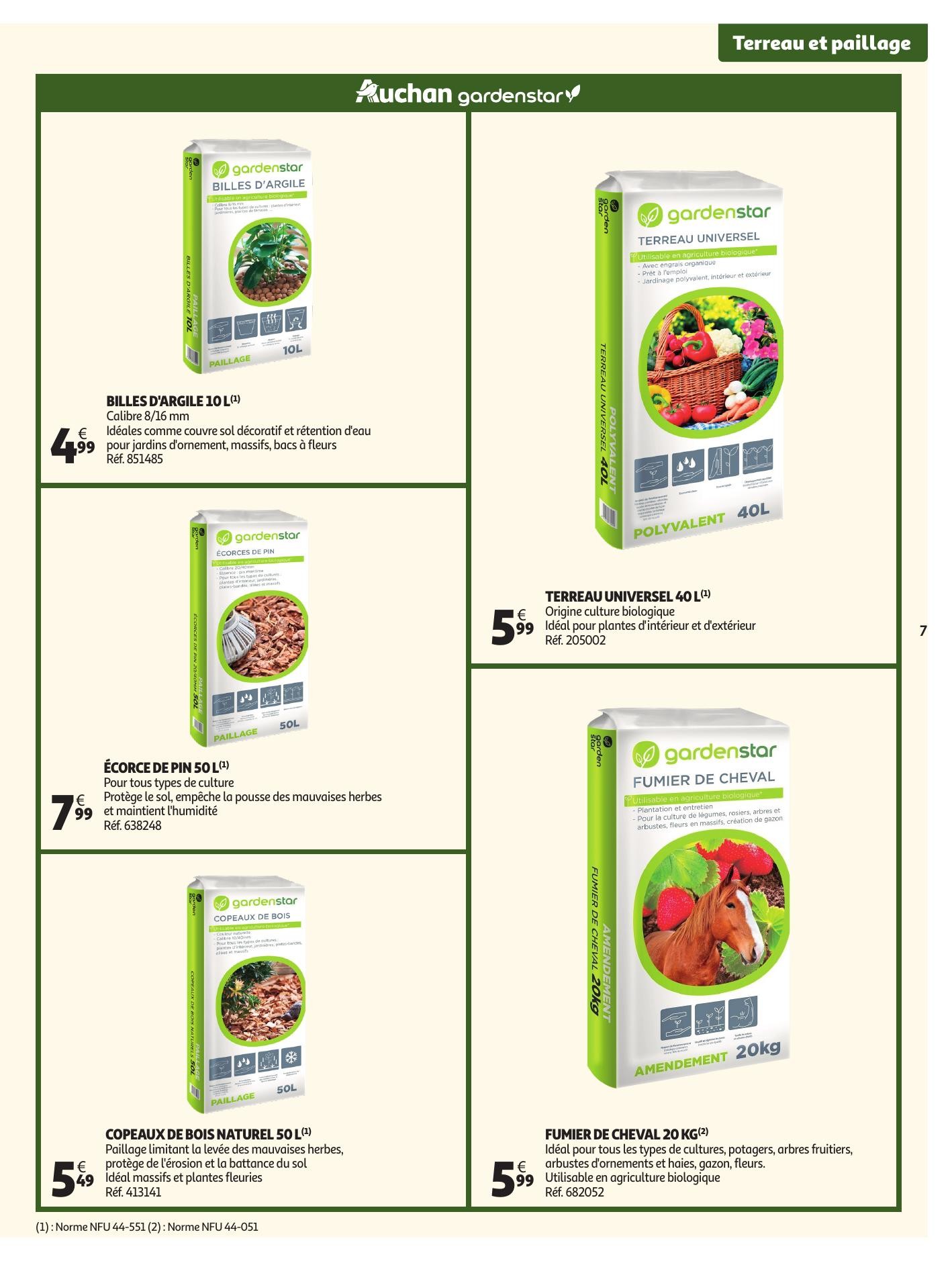 auchan catalogue jardinage meubles jardin - page 7