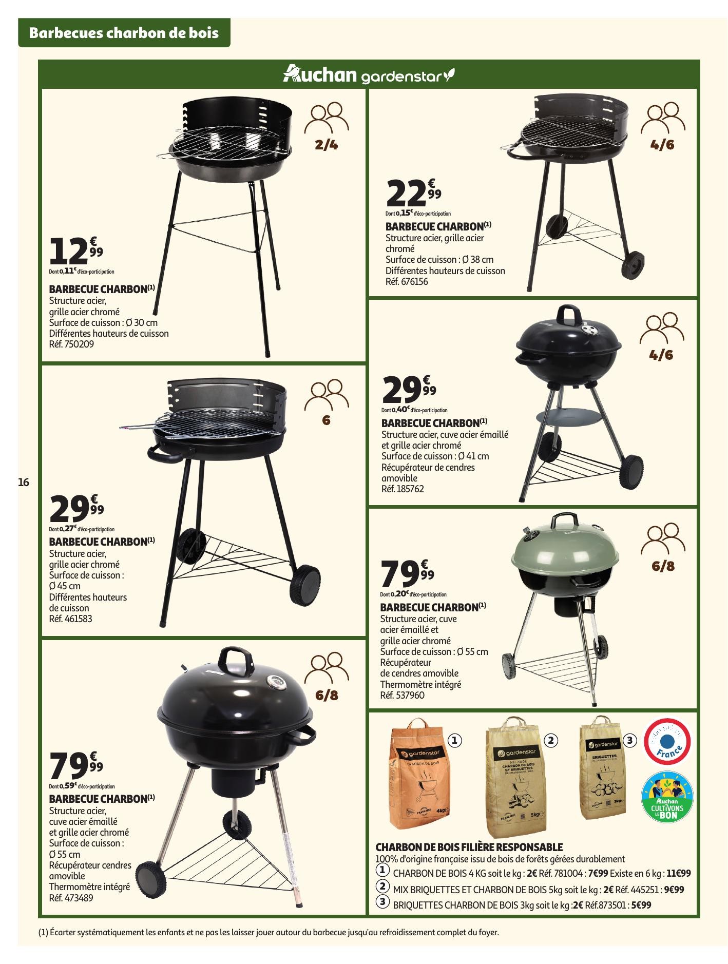 auchan catalogue jardinage meubles jardin - page 16