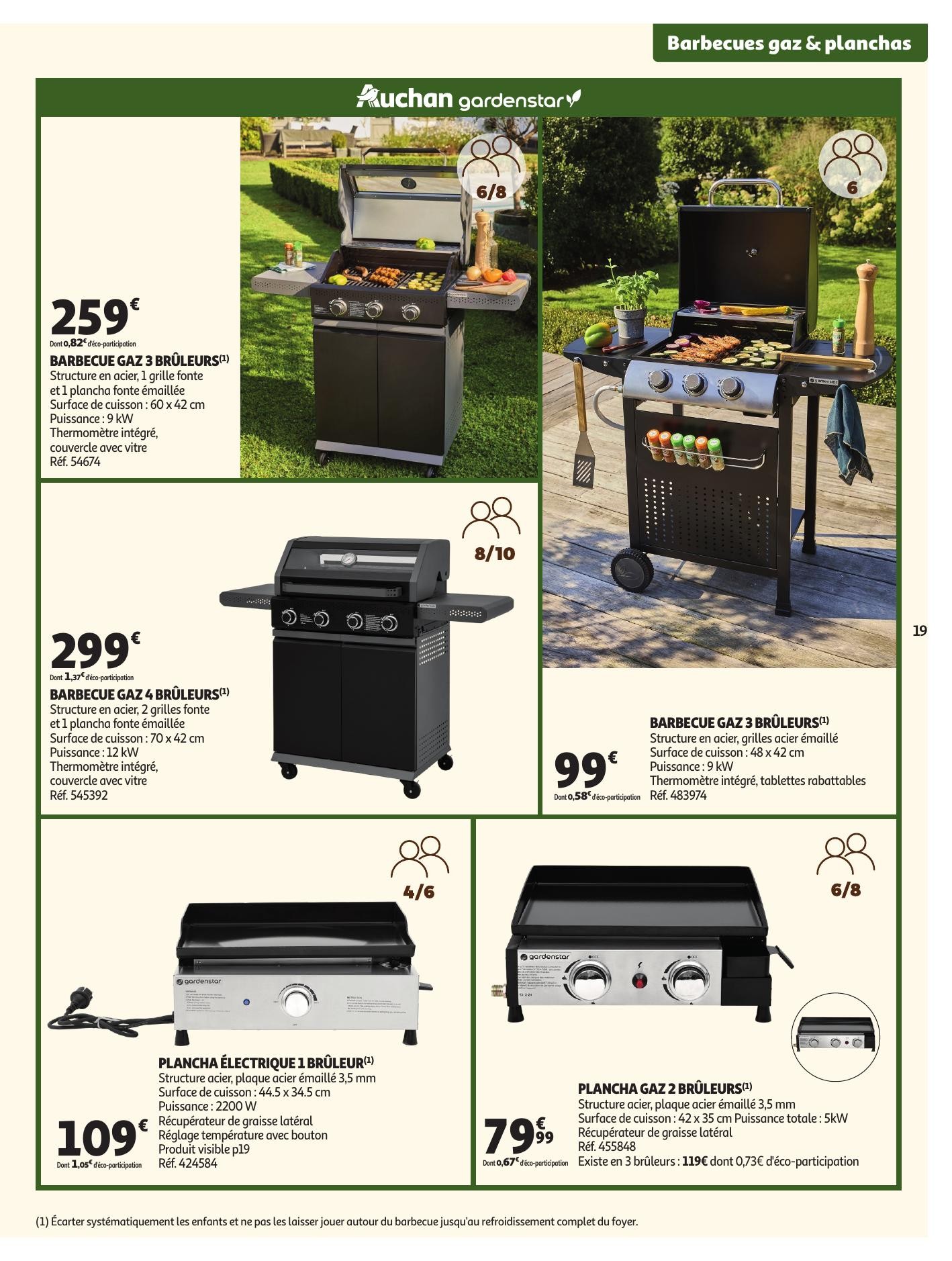 auchan catalogue jardinage meubles jardin - page 19