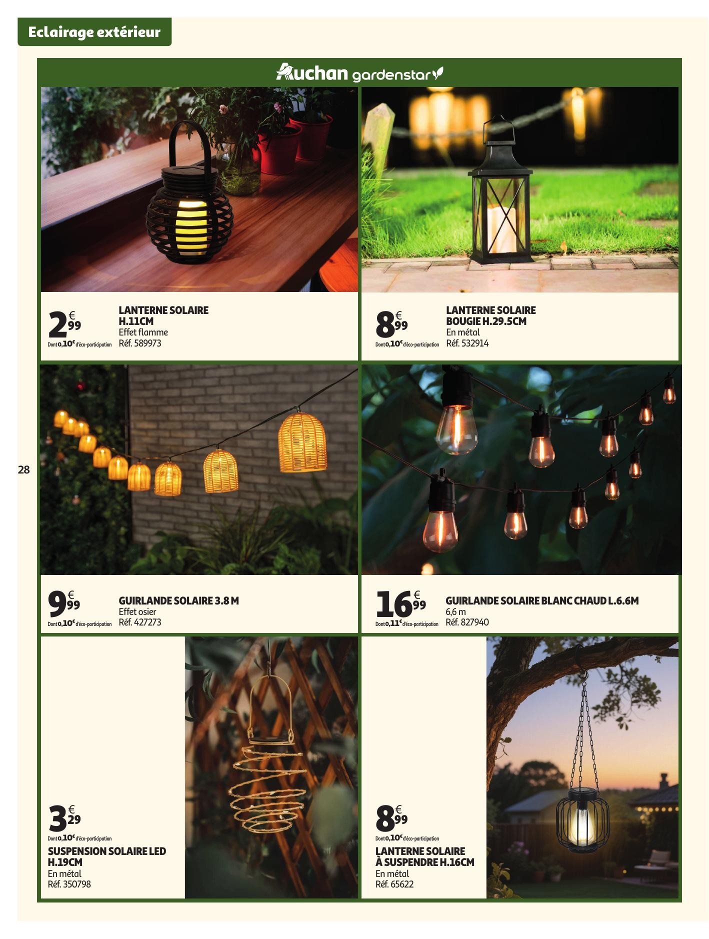 auchan catalogue jardinage meubles jardin - page 28