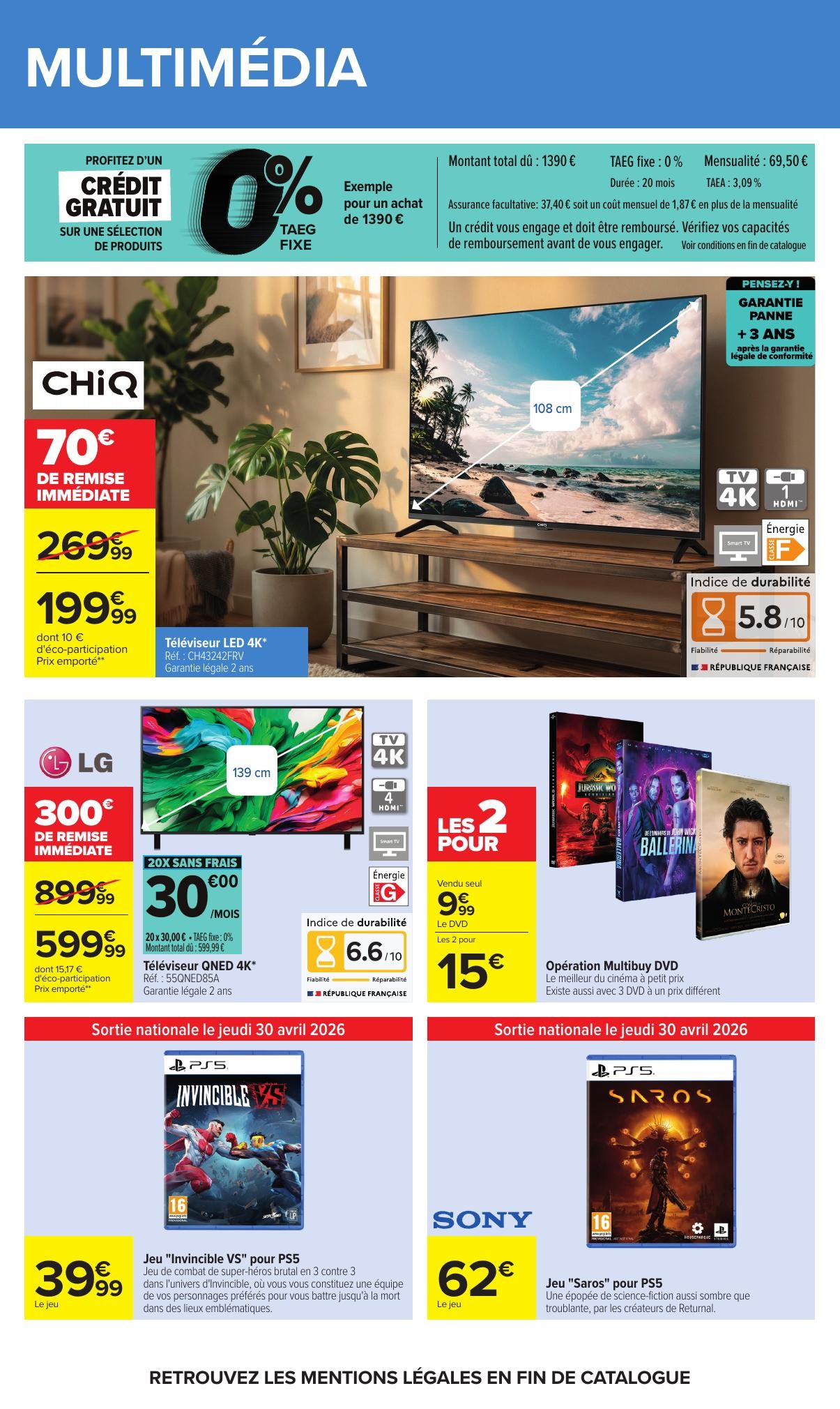 carrefour catalogue de la semaine prochaine - page 64