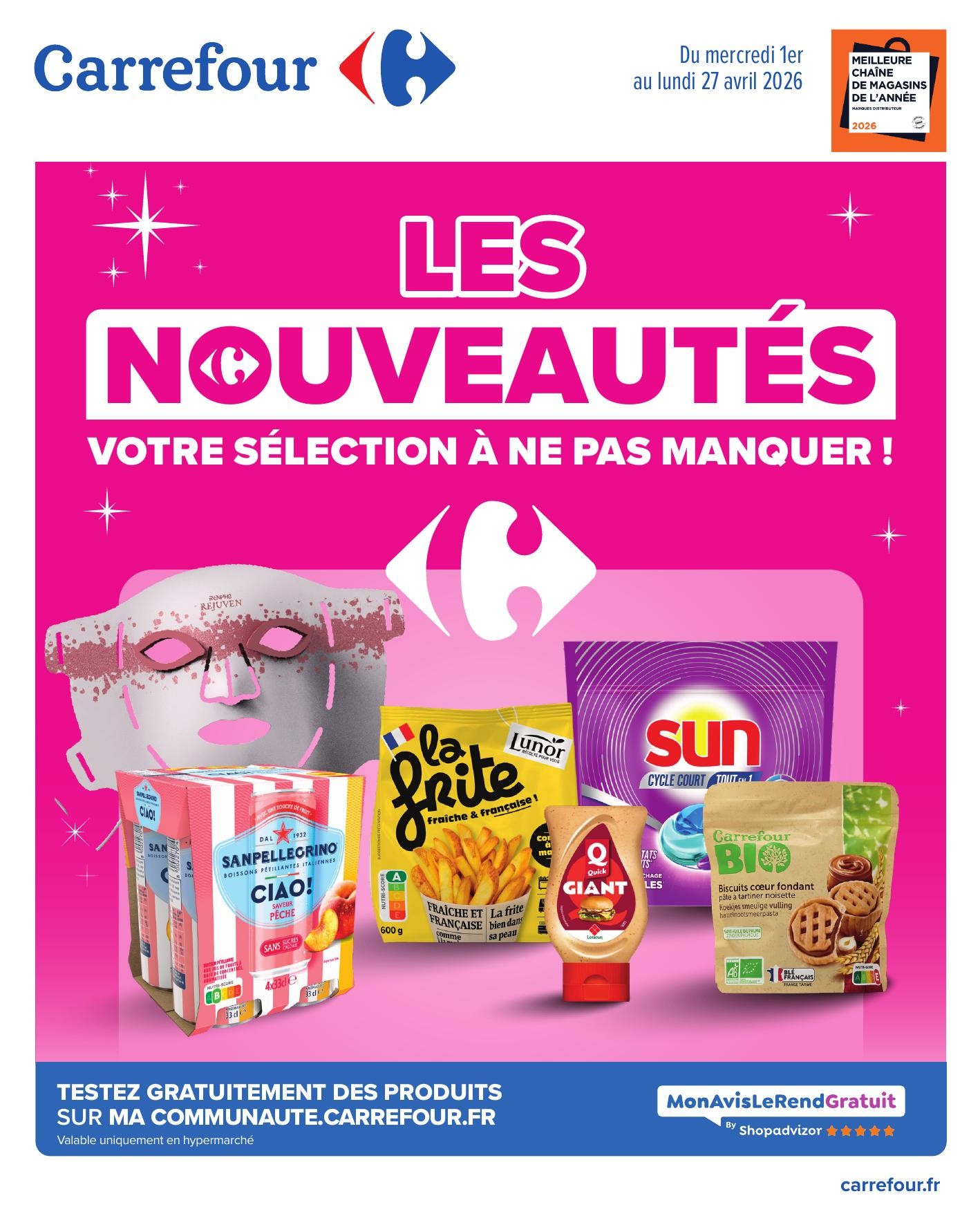 carrefour nouveautes avril - page 1