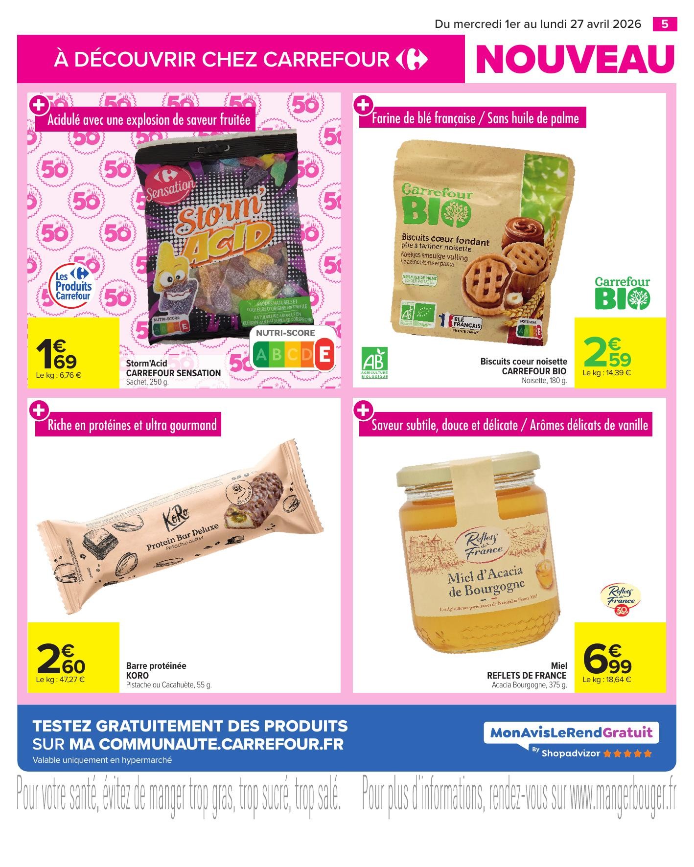 carrefour nouveautes avril - page 5