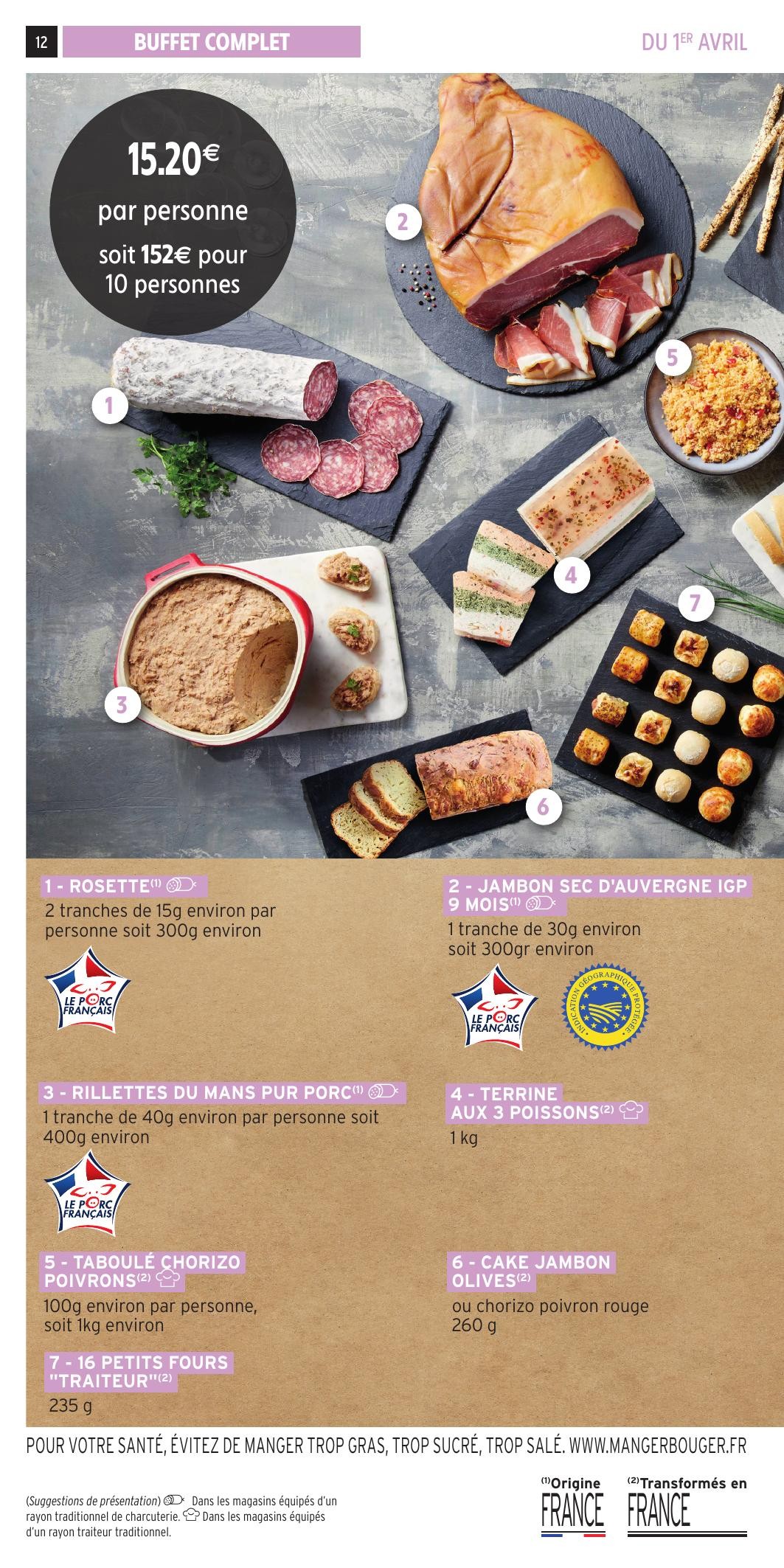 intermarche catalogue es menus traiteur - page 12