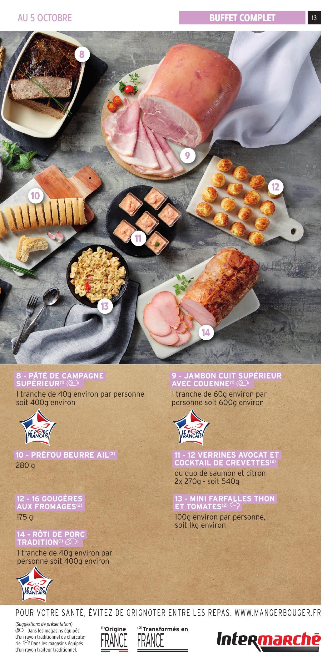 intermarche catalogue es menus traiteur - page 13