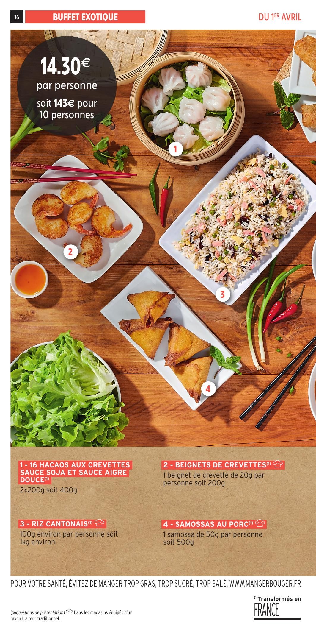 intermarche catalogue es menus traiteur - page 16