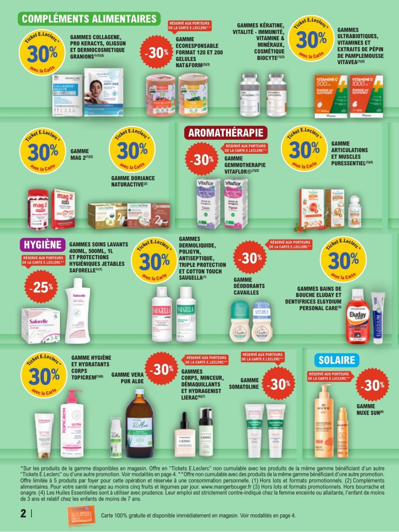 leclerc catalogue parapharmacie leclerc - page 2