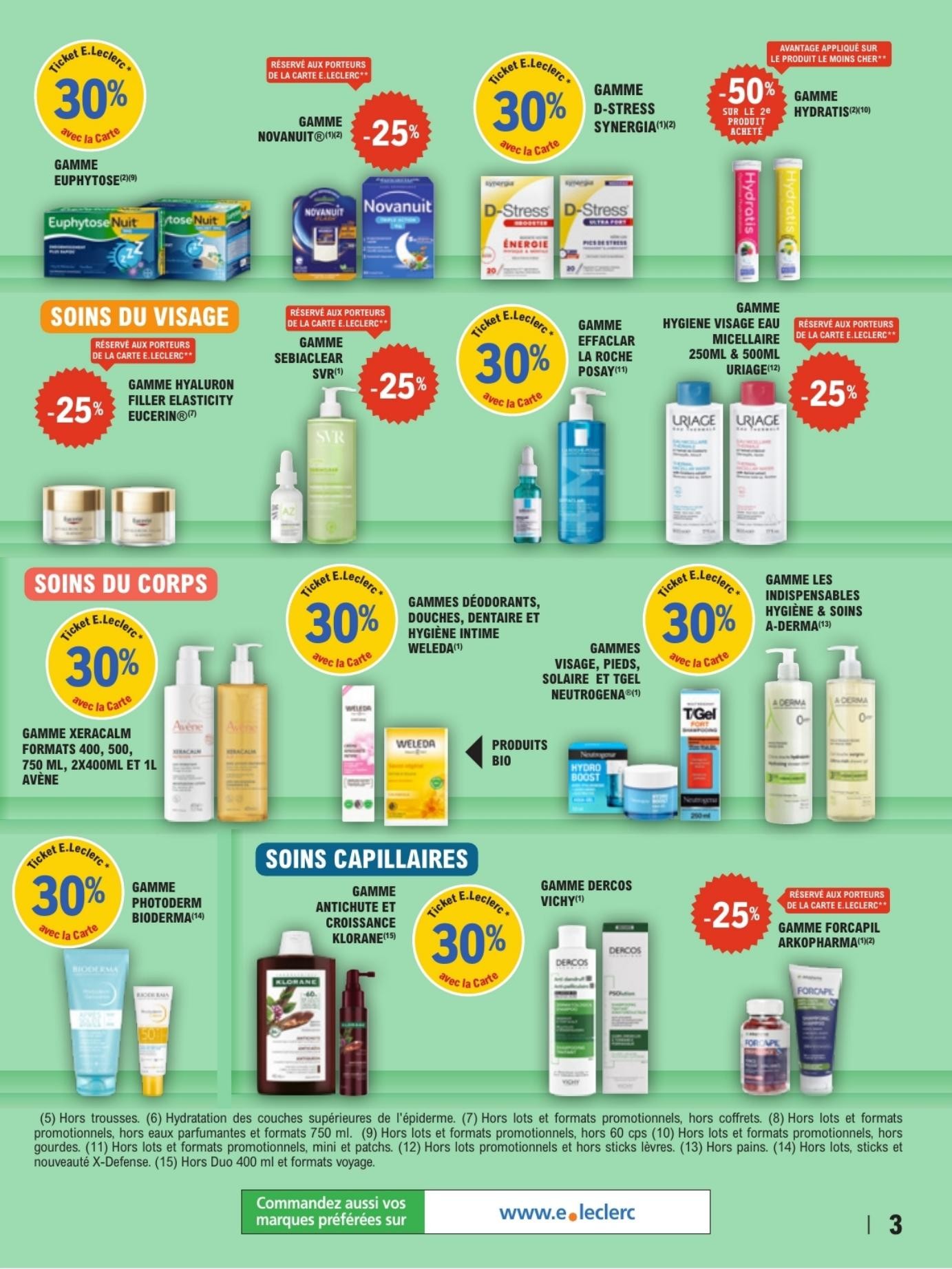 leclerc catalogue parapharmacie leclerc - page 3