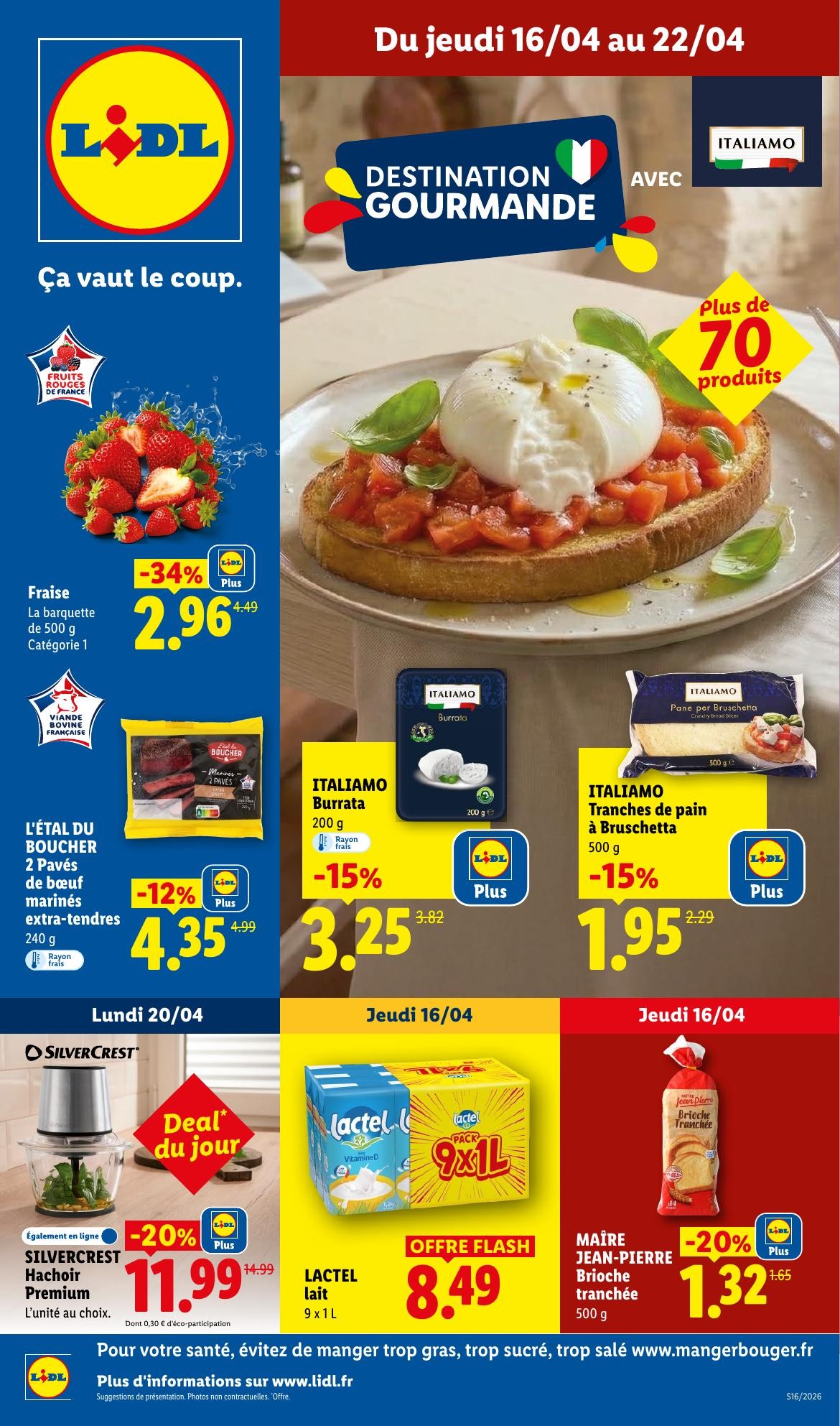 lidl catalogue lidl semaine prochaine - page 1