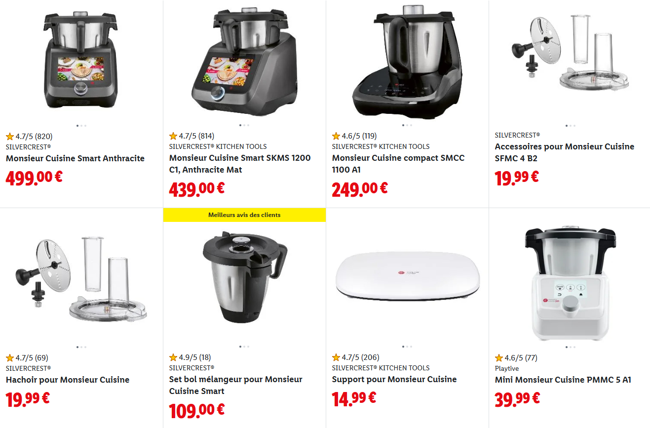 catalogue monsieur cuisine lidl - page 1