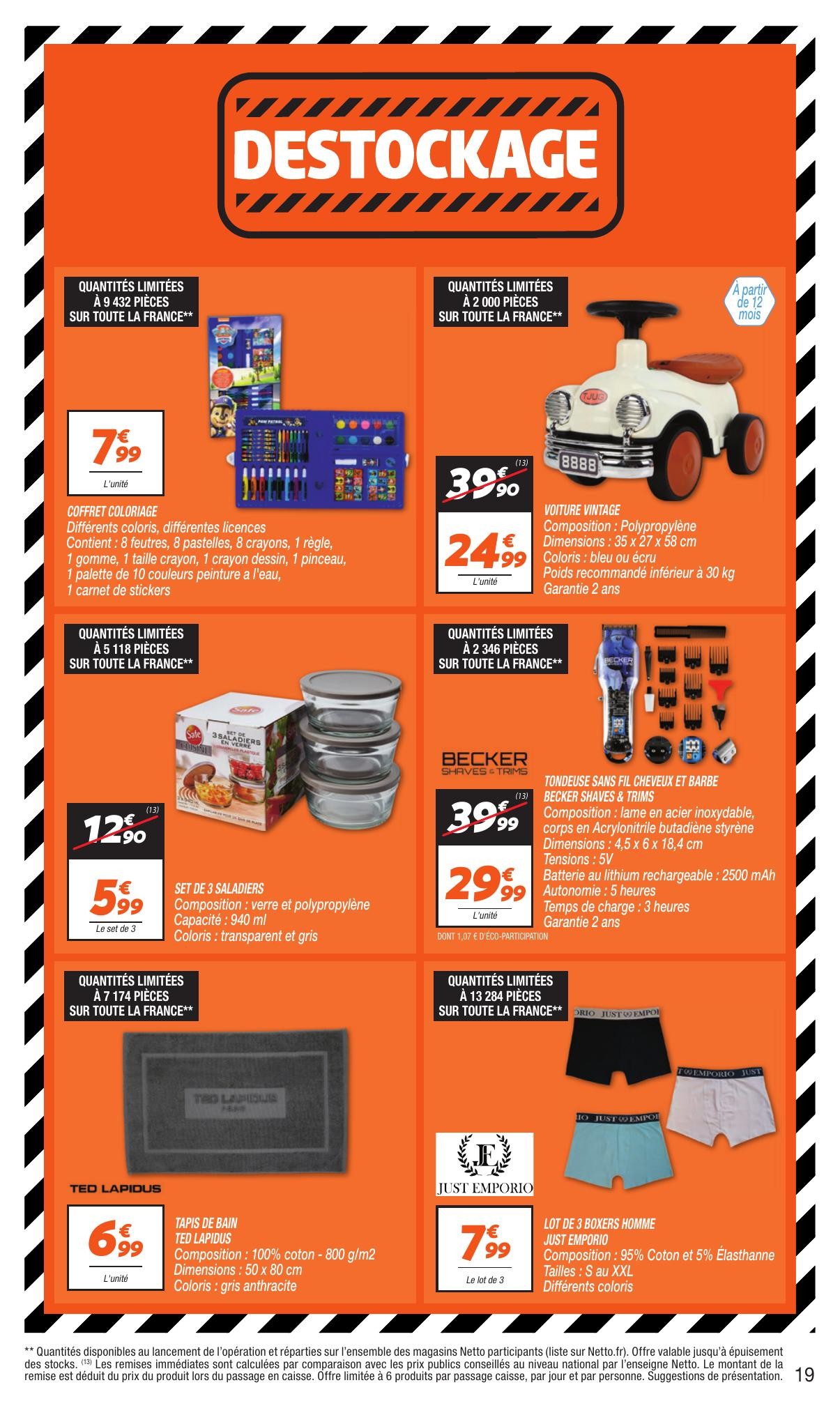 netto catalogue de la semaine prochaine - page 19
