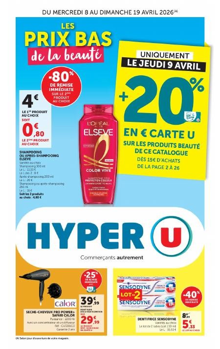 super u catalogue la beaute a prix bas - page 1