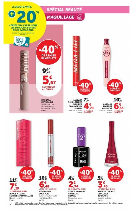 super u catalogue la beaute a prix bas - page 8