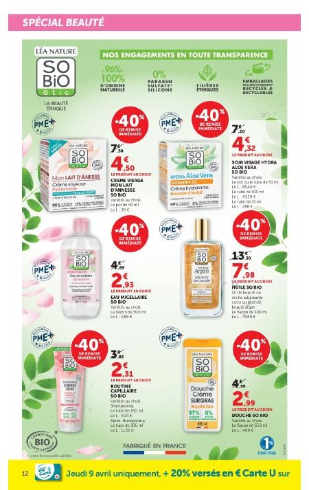 super u catalogue la beaute a prix bas - page 12