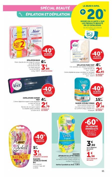 super u catalogue la beaute a prix bas - page 15