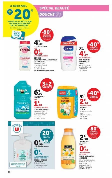 super u catalogue la beaute a prix bas - page 16