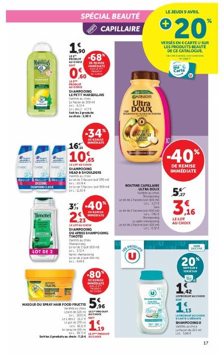 super u catalogue la beaute a prix bas - page 17