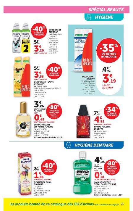 super u catalogue la beaute a prix bas - page 21