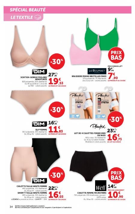 super u catalogue la beaute a prix bas - page 34