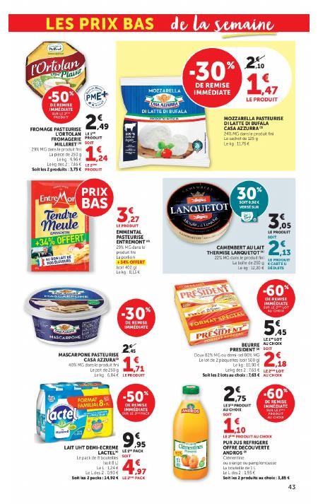 super u catalogue la beaute a prix bas - page 43