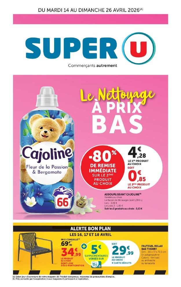 super u catalogue la beaute a prix bas - page 1