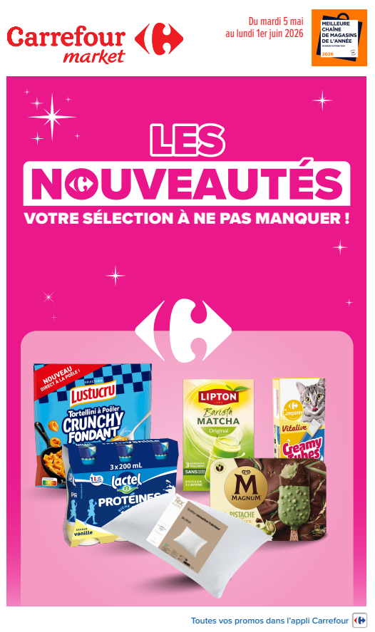 Prospectus Carrefour Market avec offres et promotions