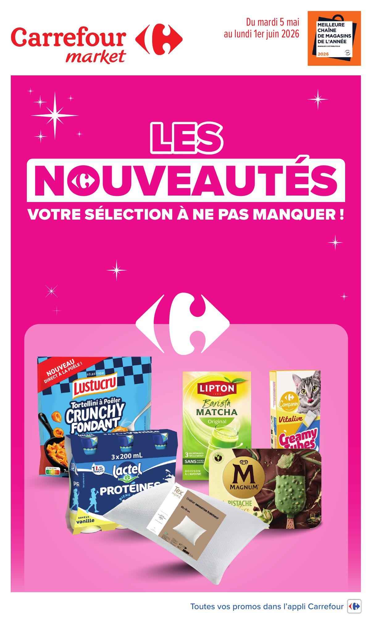catalogue carrefour market les nouveautes de mai du 04 mai au 31 mai - page 1