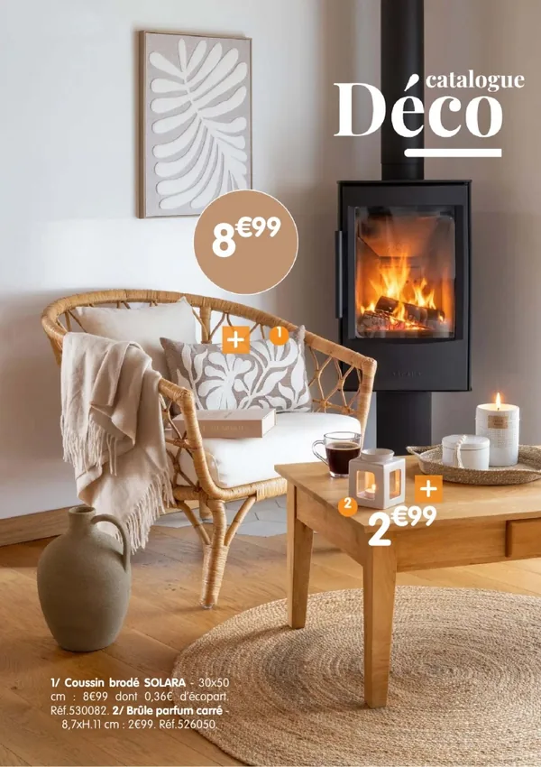 Catalogue B&M Déco automne-hiver 2026 : sept ambiances et des plaids dès 6,99 €