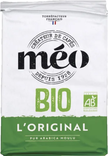 Paquet de café moulu Méo L'Original 500 g