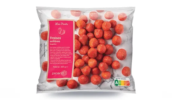Fraises entières surgelées Picard à -20 % avec la carte