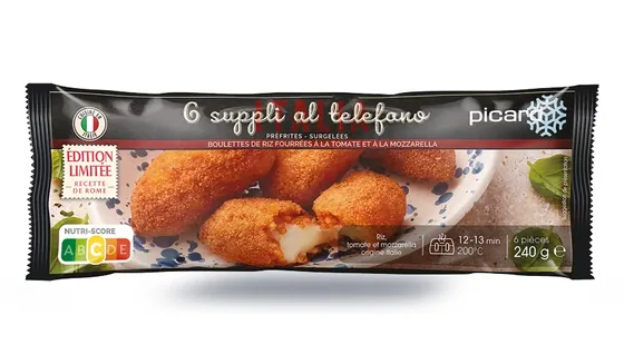 6 suppli al telefono Picard, édition limitée Roma Amor